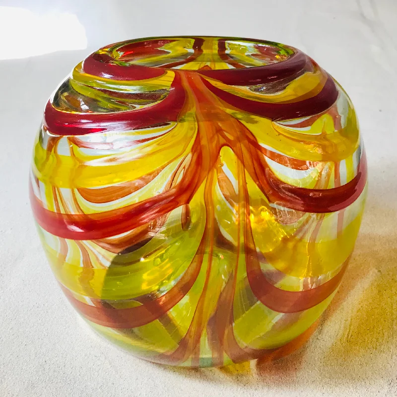 disposable wine glasses -Blown glass - fish bowl