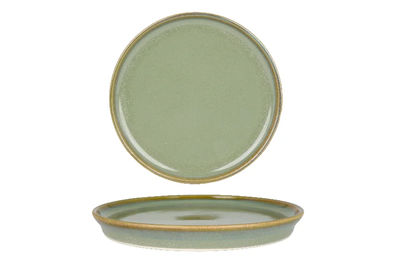 heavy duty disposable plates -Sage Hygge Desert Plate 16 cm