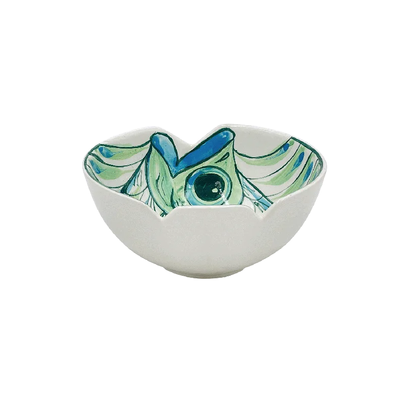 minimalist dinnerware designs -Small Green Romina Fish Bowl