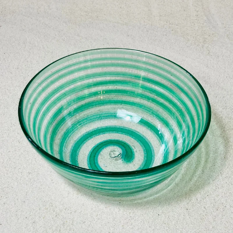 large ceramic serving bowls -Blown glass - bowl (large)