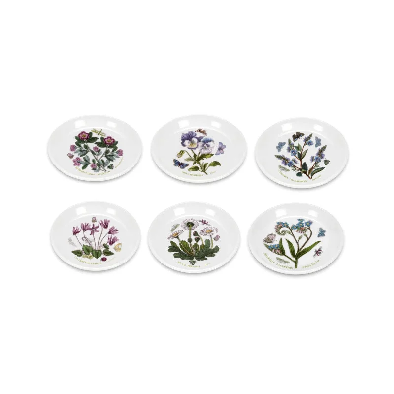 large salad plates -Portmeirion Botanic Garden Sweet Dish Assorted 12cm (price per item)