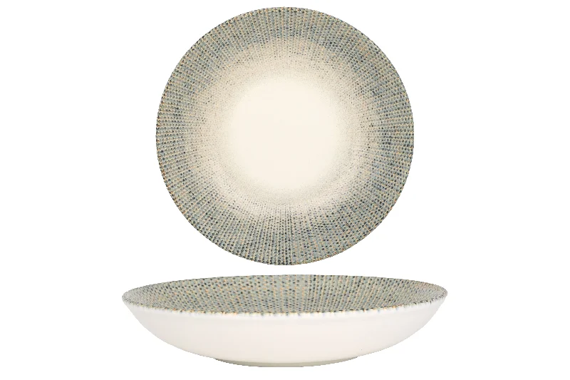 stylish wedding dinnerware -Sway Deep Plate 23 cm (1000cc)