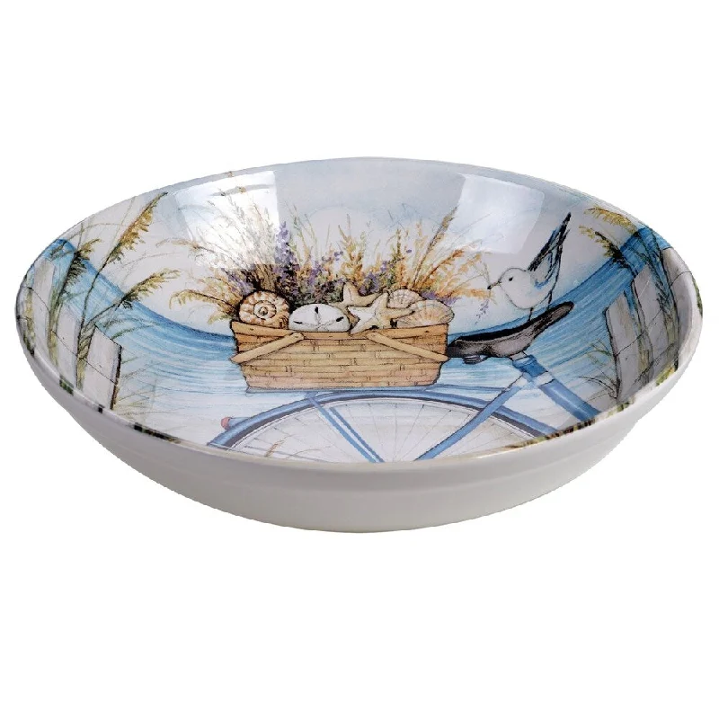 elegant serving trays for tea -Certified International By the Sea 144 oz. Serving/Pasta Bowl