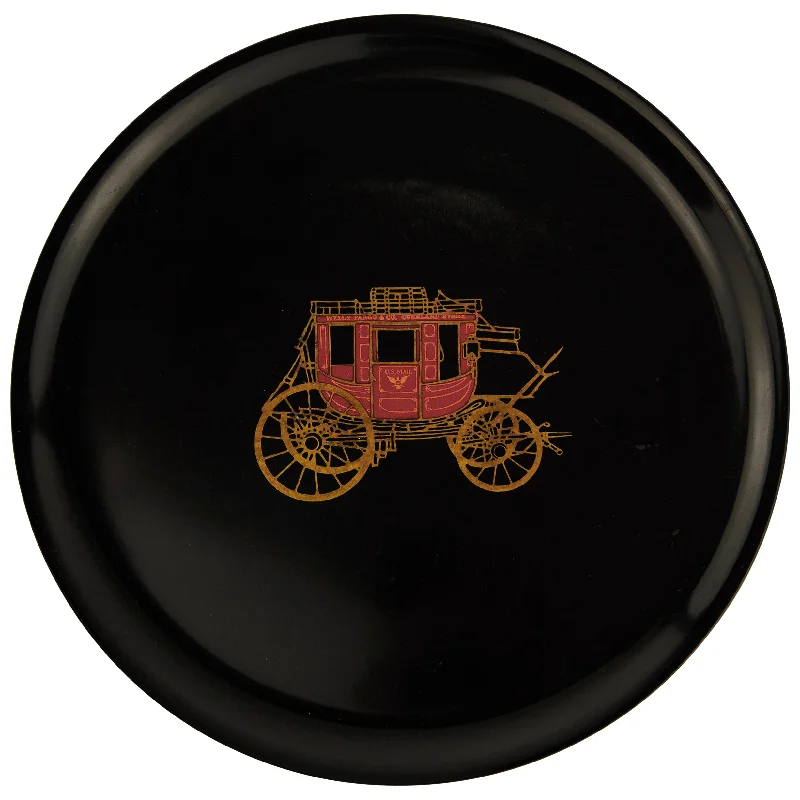 modern ceramic plates -Couroc Wells Fargo Stagecoach Tray