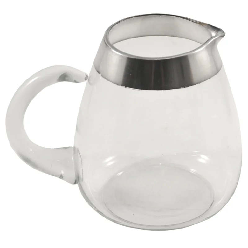 heavy duty disposable plates -Dorothy Thorpe Sterling Band Cocktail Pitcher