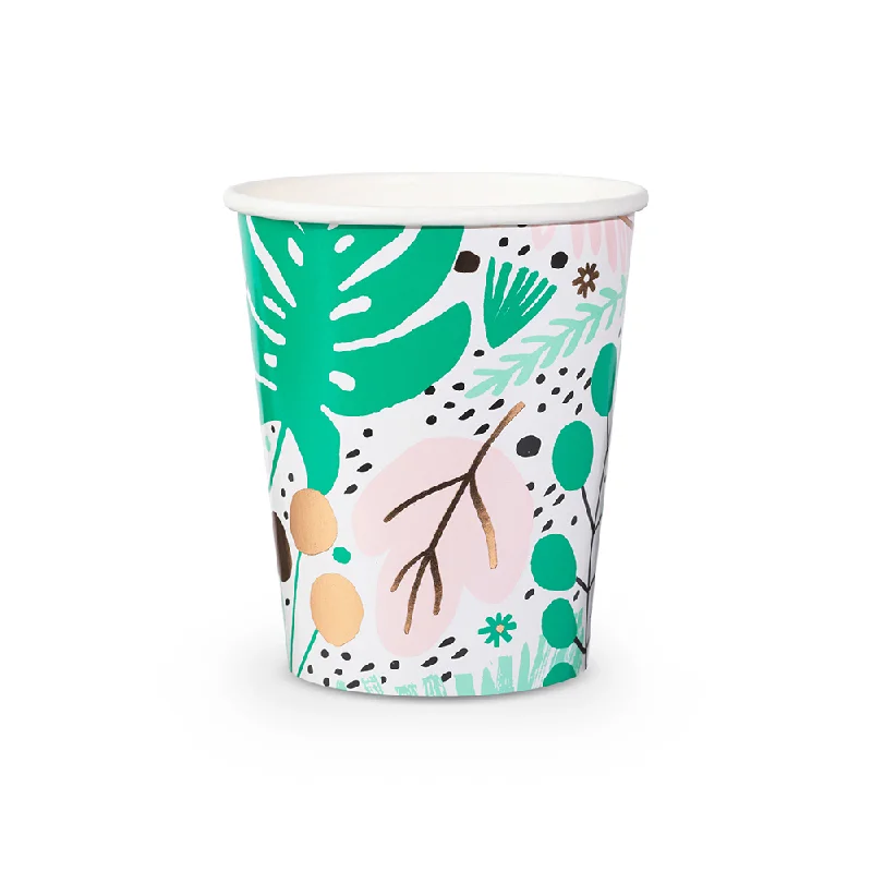 coffee cups with handle -Tropicale 9 oz Cups