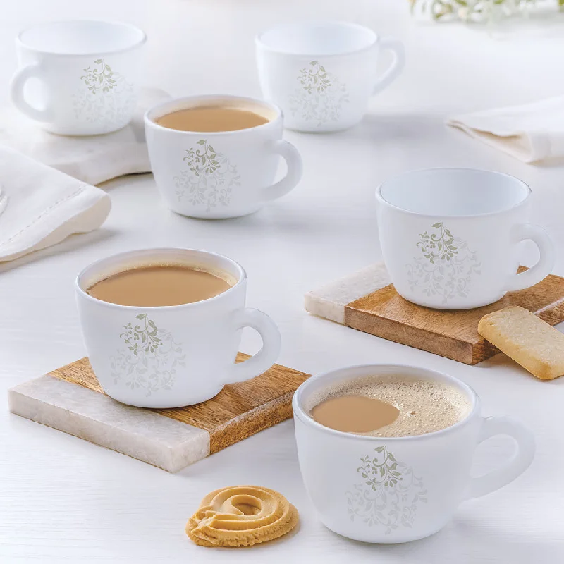 stylish tea mugs -Larah by Borosil Tulip Cup Set