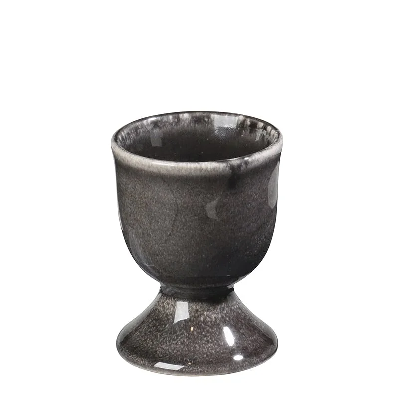 holiday themed coffee mugs -Nordic Coal Egg Cup H6.5cm, Black