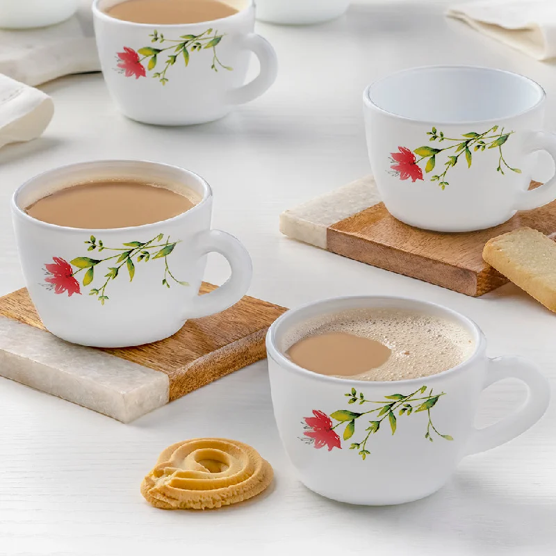 creative coffee mugs -Larah by Borosil Oriental Cup Set