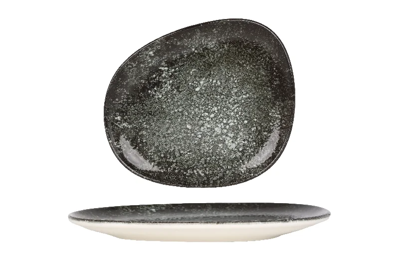 trendy plastic plates -Cosmos desert plate 24 cm - Oval