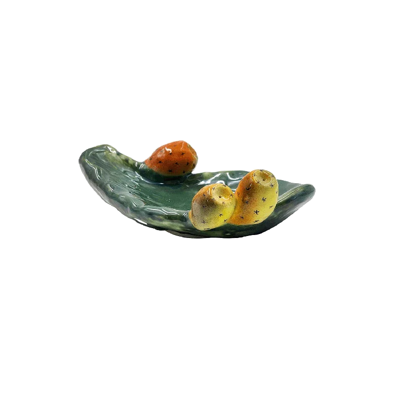 custom dinner plates -Small Prickly Pear Bowl