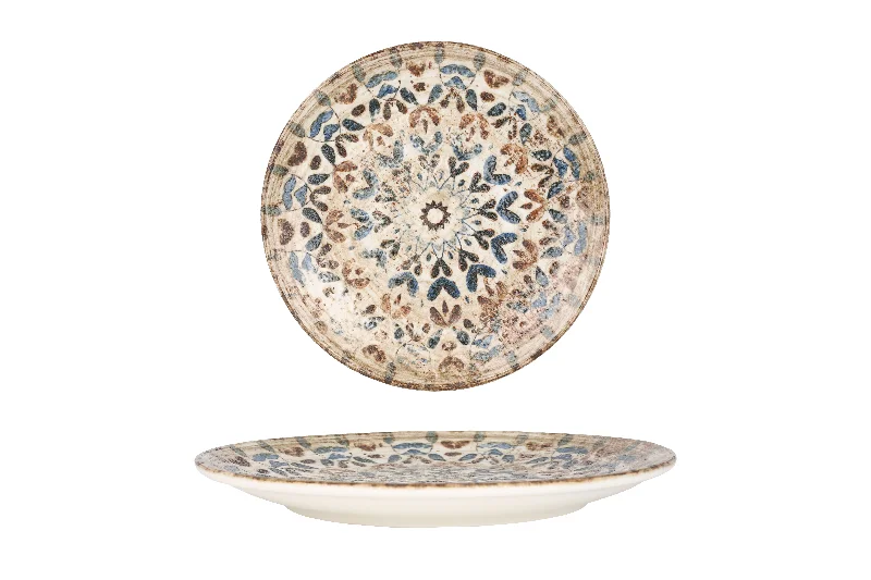 chic dinner plates for guests -Aztec Desert Plate 23 cm