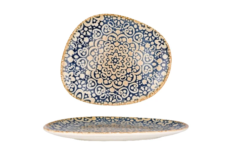 eco-friendly tableware sets -Alhambra Desert Plate 24 cm - oval