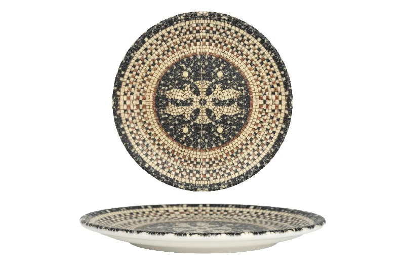 modern glass serving trays -Mesopotamia Desert Plate 19 cm