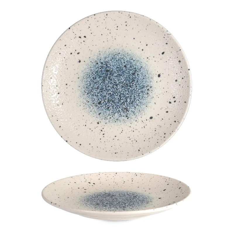 matching serving trays and bowls -Splash Desert Plate 21 cm