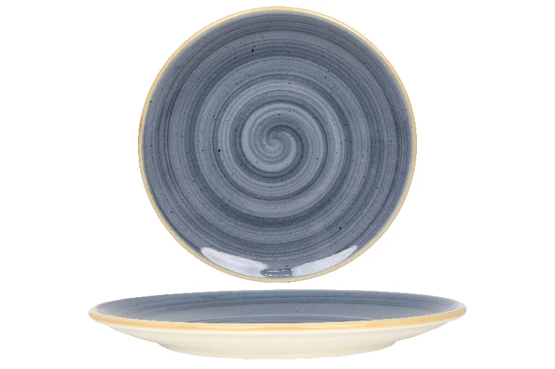 luxury glass dinner plates -Aura Dusk Diner Plate 27 cm