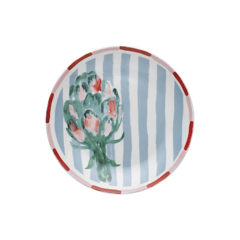 glass drinking cups with lids -Porto Cucina Side Plate Artichoke 20cm