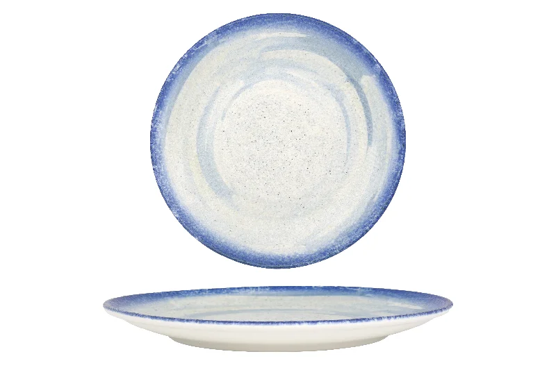 elegant dinner plates for holidays -Harena flat plate 17 cm