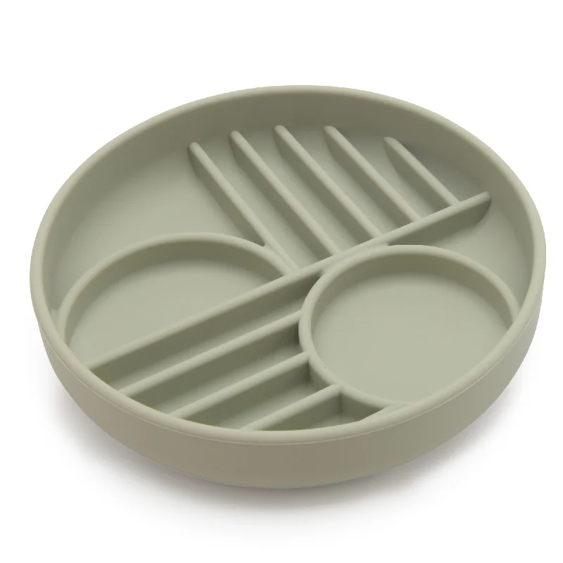 high-quality stainless steel knives -The Sunset Bowl: Slow Feeder & Lick Mat