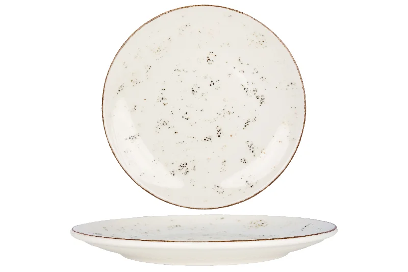 durable ceramic dinnerware -Grain Desert Plate 23 cm