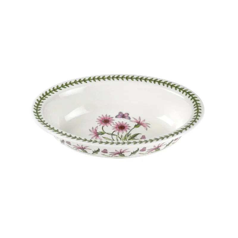 eco-friendly drink cups -Portmeirion Botanic Garden Treasure Flower Oval Pie Dish 35cm