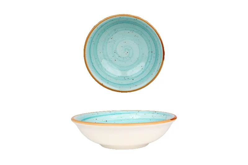 disposable dinner plates for picnics -Aqua Deep Plate 9 cm