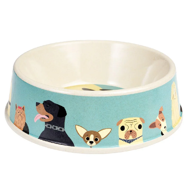 non-toxic dinner plates for kids -Rex Best In Show Bamboo Dog Food Bowl