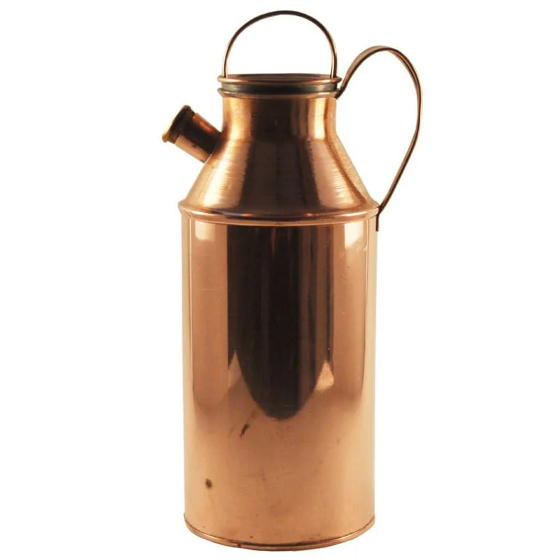 bamboo dinner sets for kids -E.W. Allen Tall Copper Milk Jug Shaker