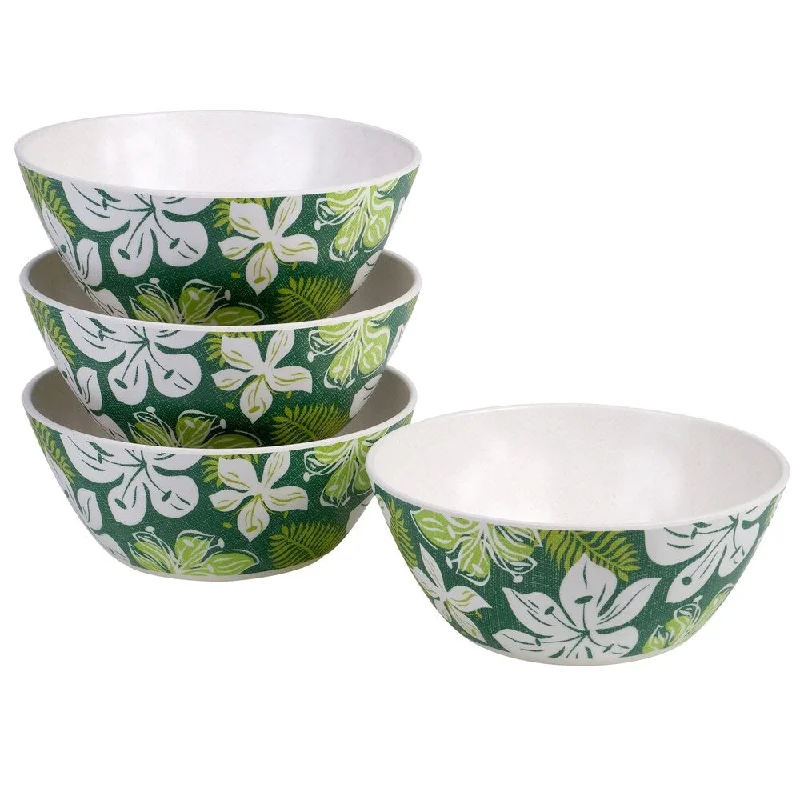 vintage glass dinnerware -Certified International Tropicali All Purpose Bowls (Set of 4)