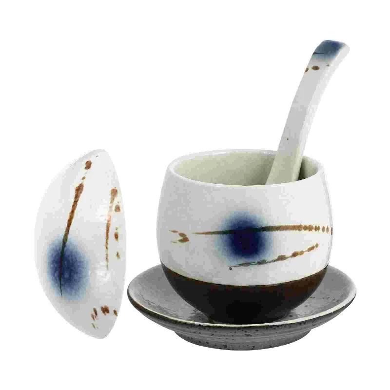 eco-friendly dinner spoons -Soup Bowl with Lid Siudobashi