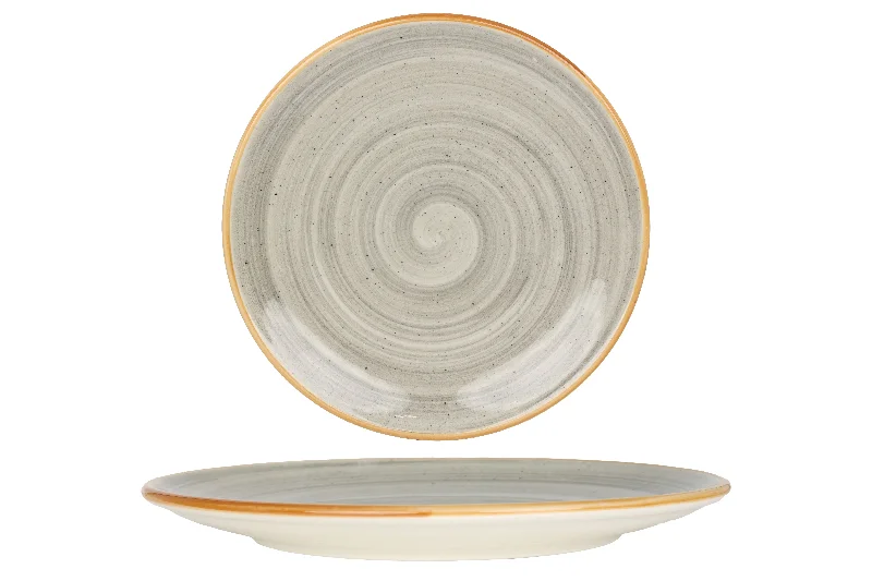 modern plastic serving trays -Aura Space Desert Plate 23 cm