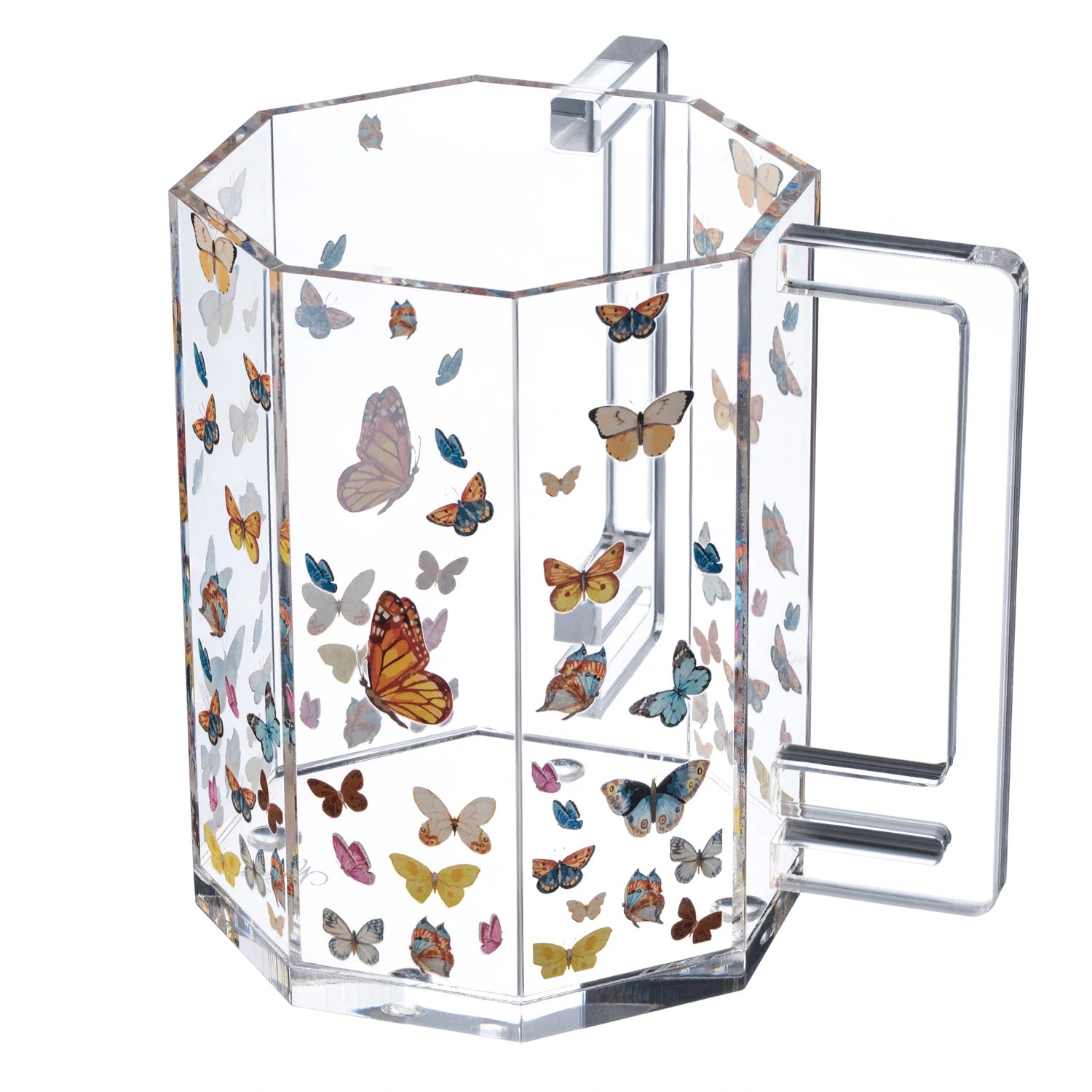 custom coffee mugs with design -Butterfly Washing Cup