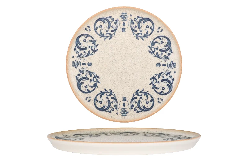 high-end ceramic dinner plates -Viento Desert Plate 22 cm