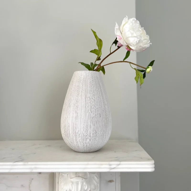 wooden flower vase for floral displays -Bibury Vase