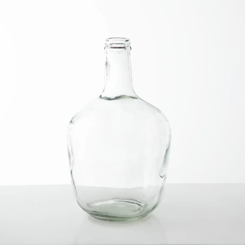 simple home flower vase -Clear Glass Bottle Vase