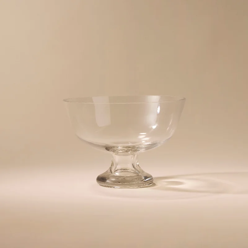 flower vase with flowers -Dahlia Bowl | Glass - 24cm