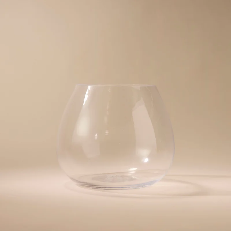 simple flower vase -Garden Vase | Glass - 25cm