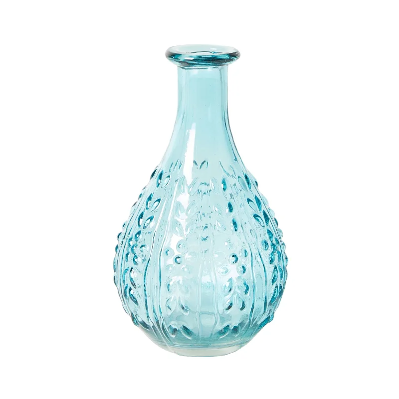 creative flower vase -Glace Vase Turquoise 15cm