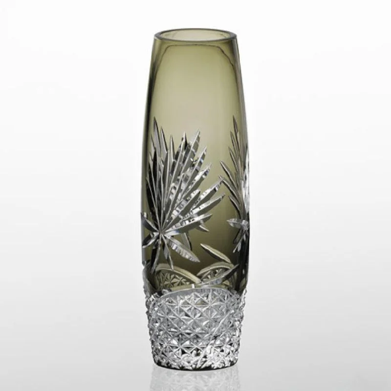 purple flower vase -[VASE] FOR ONE FLOWER NIGHT-BLOOMING CEREUS | EDO KIRIKO | KAGAMI CRYSTAL