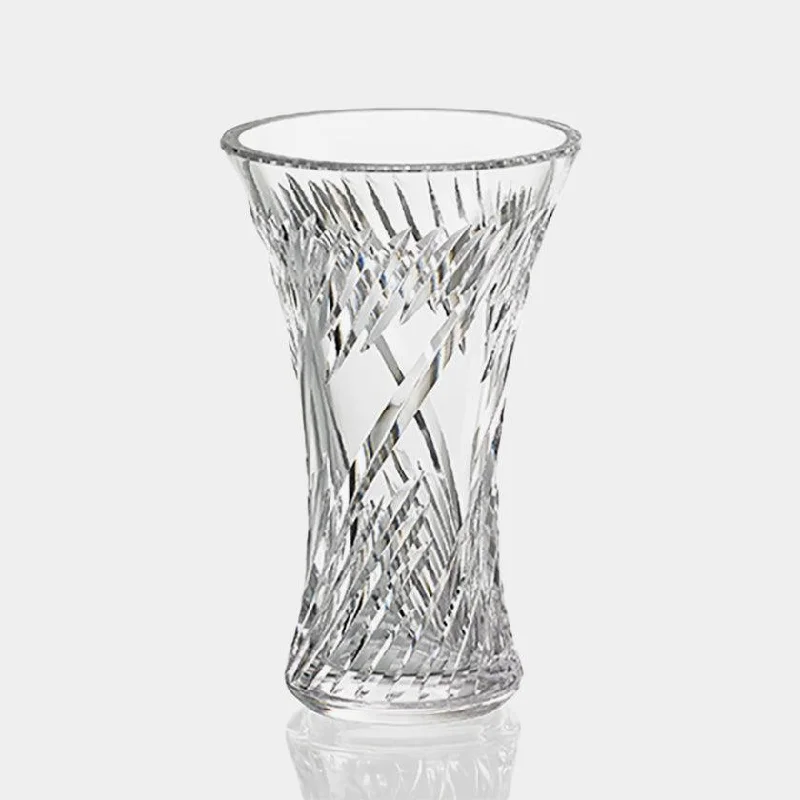 luxury tall flower vase -[VASE] FLARED VASE F304-1753 | CRYSTAL GLASS | KAGAMI CRYSTAL