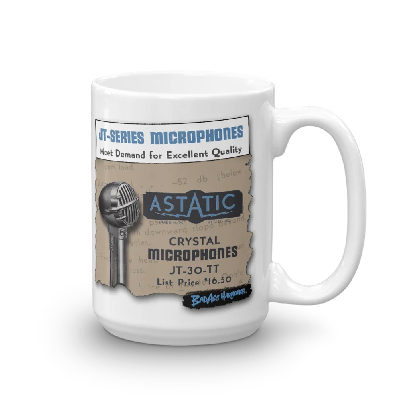 custom quote coffee mugs -Astatic JT-30 Big Coffee Mug (15oz)