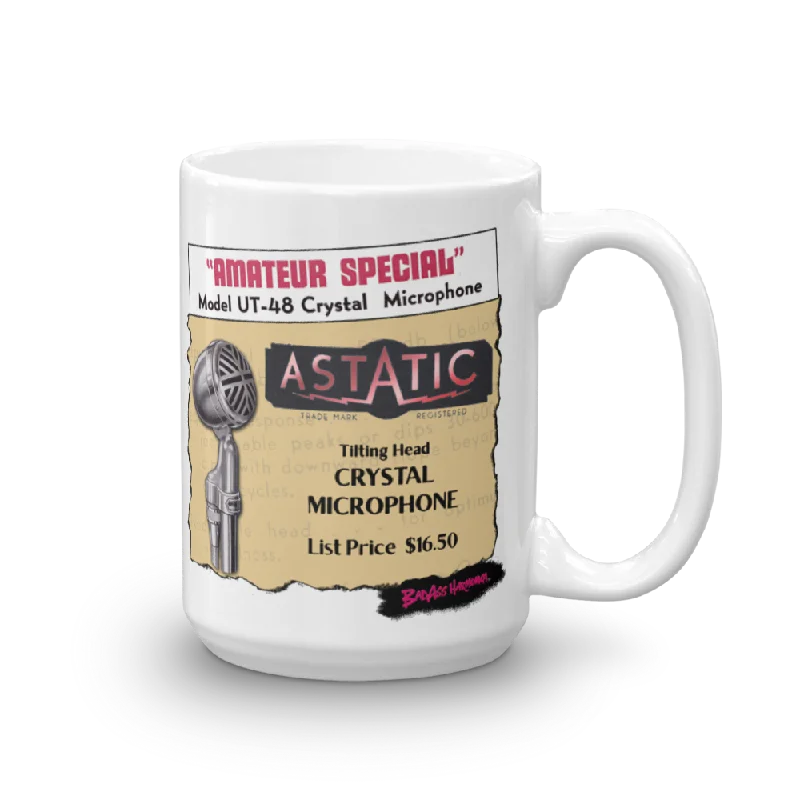 funny tea cups -Astatic UT-48 Big Coffee Mug (15oz)