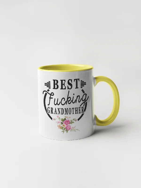 coffee cups for office -Best Fucking Grandmother Coffee Mug - Adult Humor