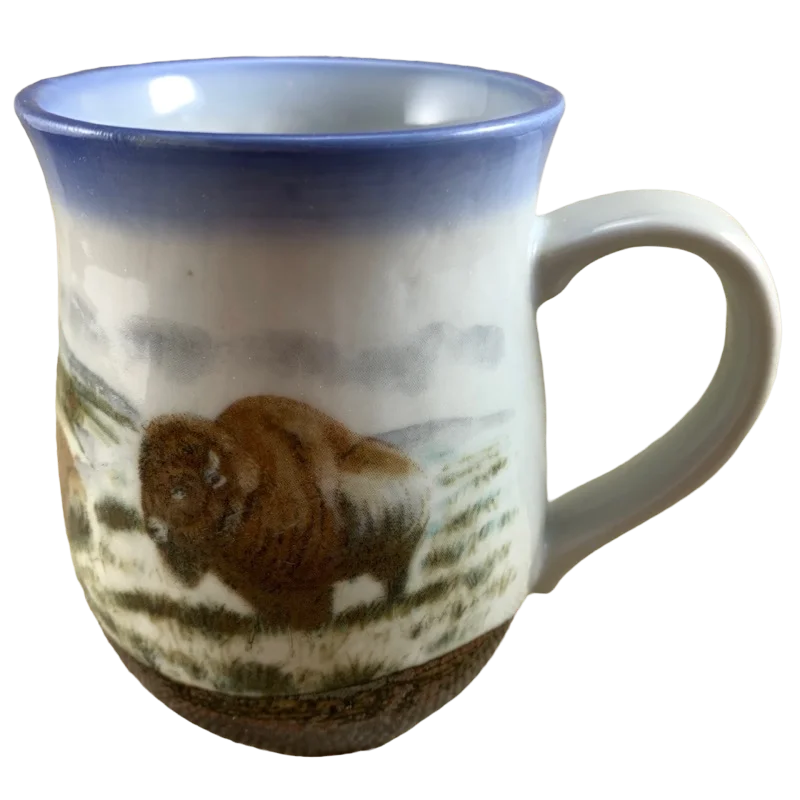 custom coffee cups with logo -Bison Tankard Mug Otagiri