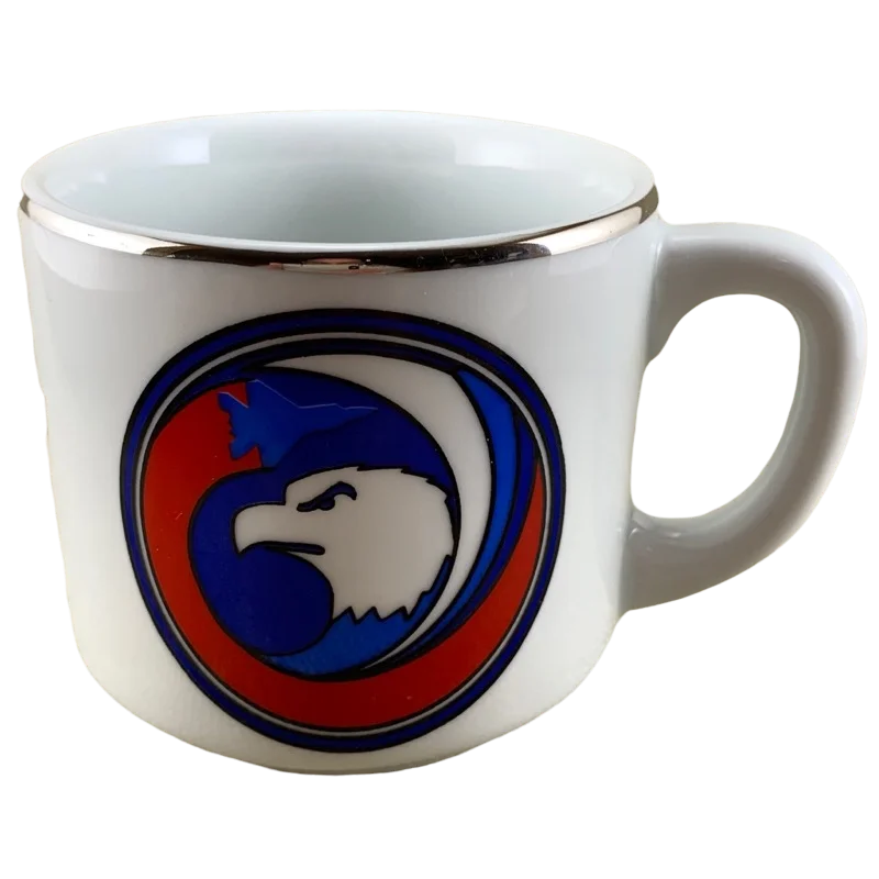 best custom travel mugs -Bitburg Air Base Germany 36th TAC Fighter Wing Suggestion Program Mug Bauscher Weiden