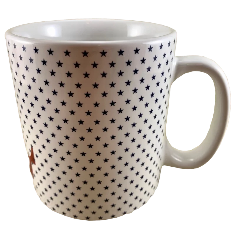 ceramic tea cups -Blue Stars And Logo Mug Ralph Lauren