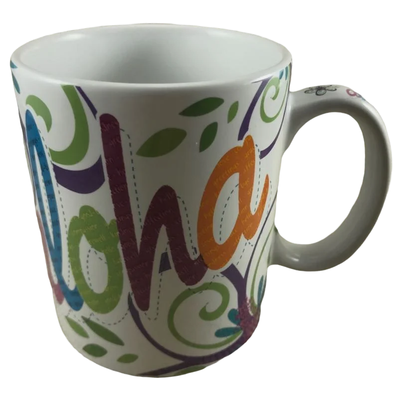 unique ceramic mugs -Bold Aloha Mug Island Heritage