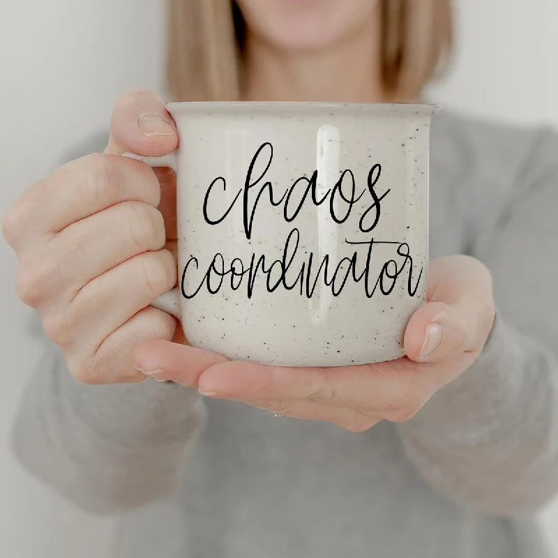 unique coffee cups with quotes -Chaos Coordinator 14.5oz