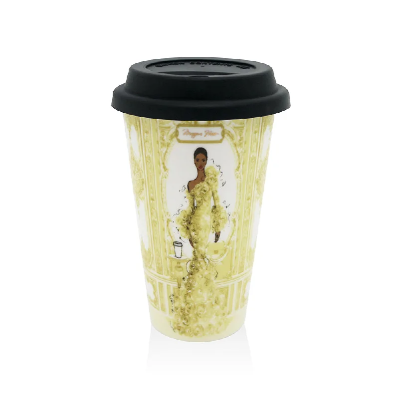 cute mugs for gifts -Coffee Cup - Golden Palace