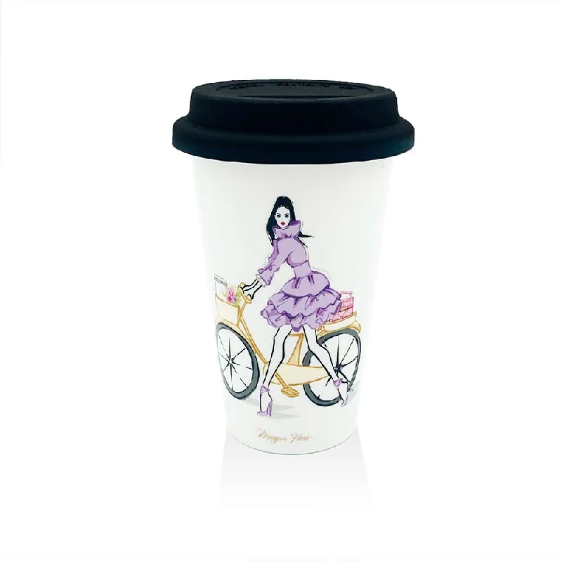 cute travel mugs -Coffee Cup - Valentino Long Black To Go